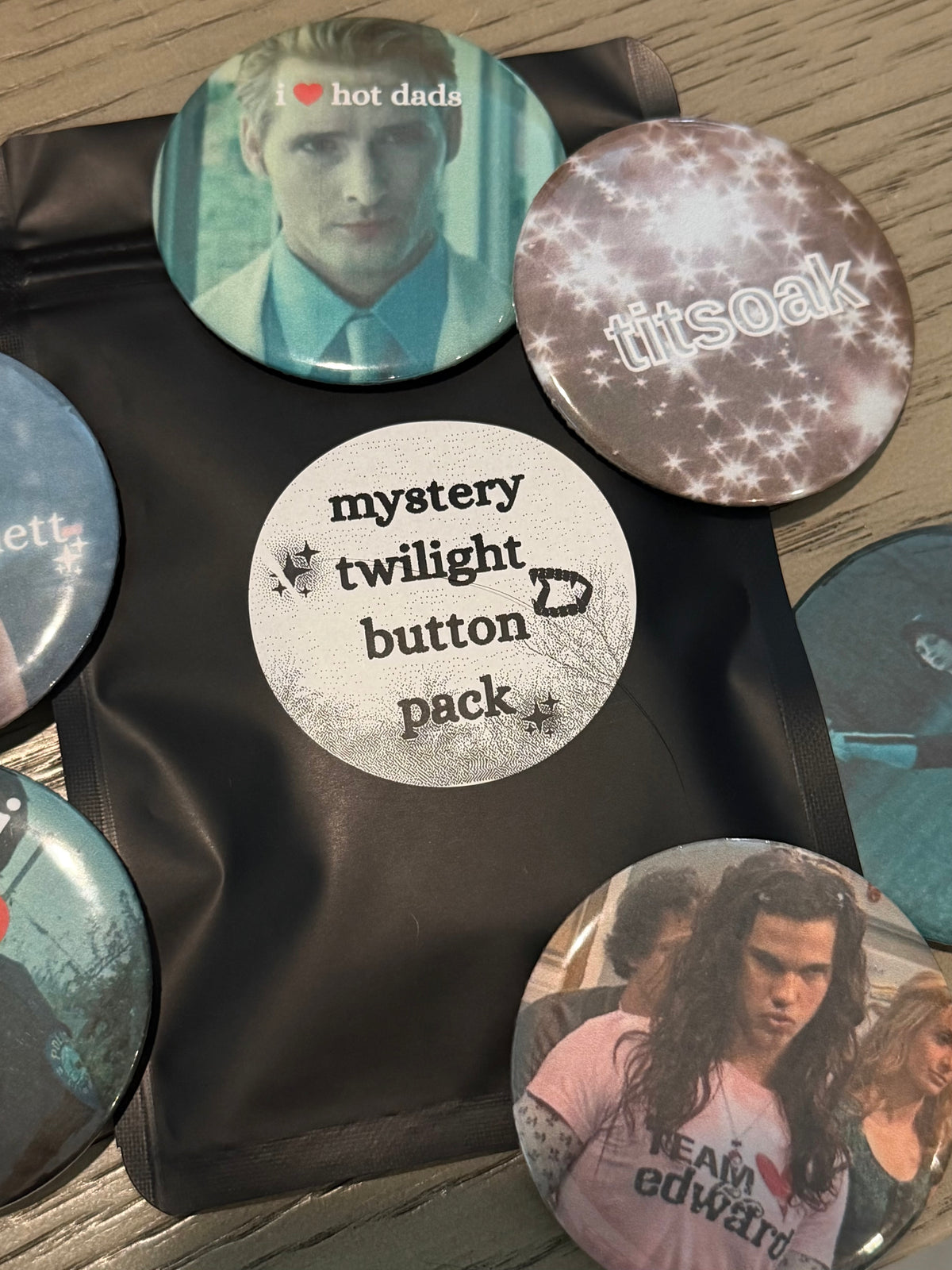 Mystery Twilight Button Pack