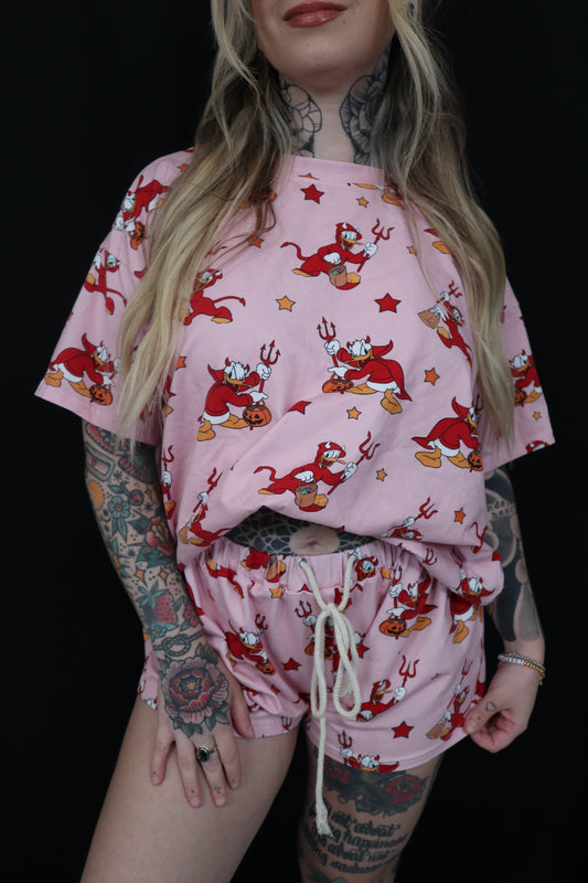 Comfy & Cute Devil Donald Set