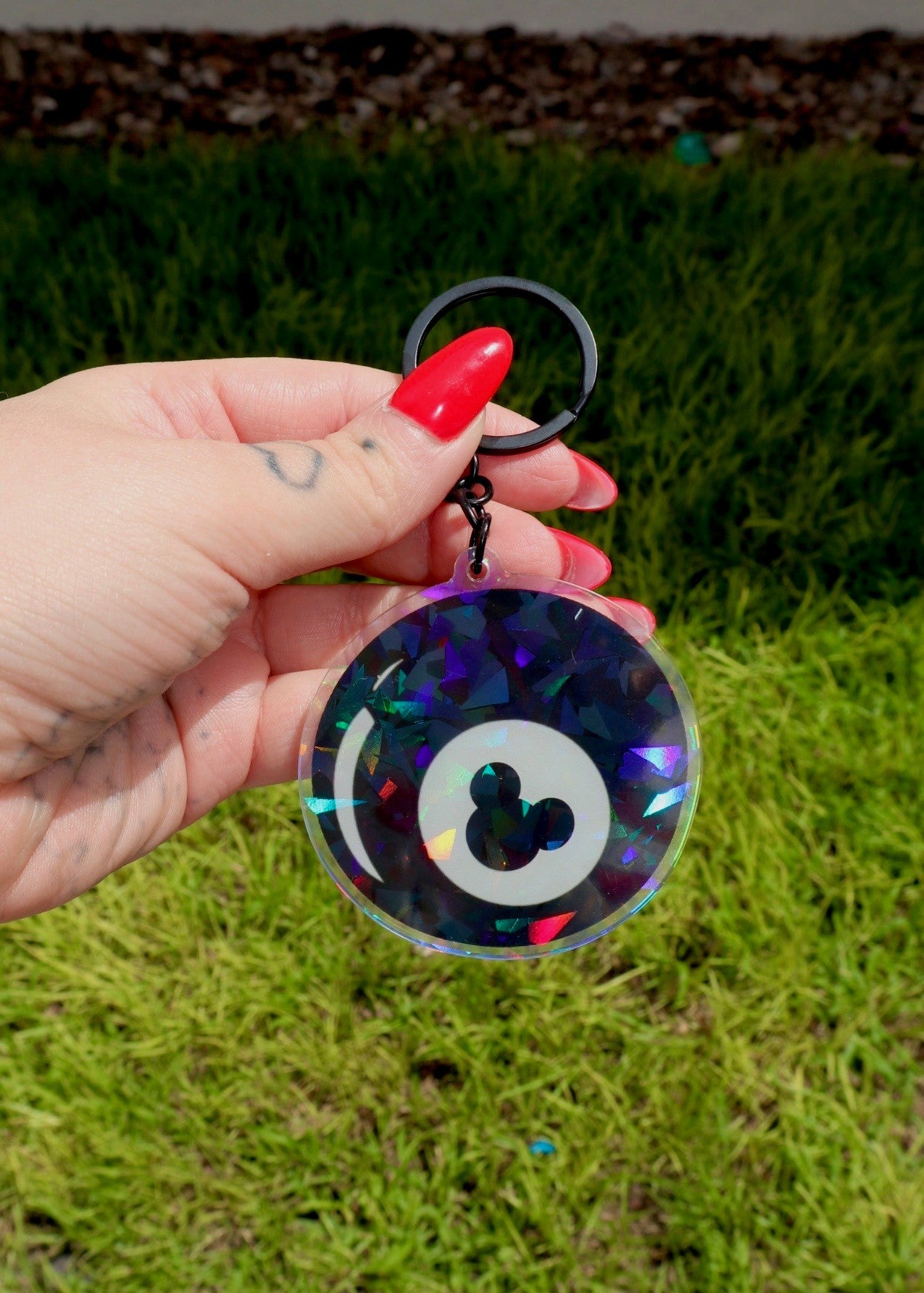 Magic 8-Ball Keychain π±