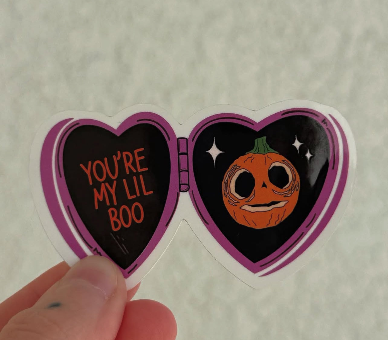 Lil Boo Locket Sticker π