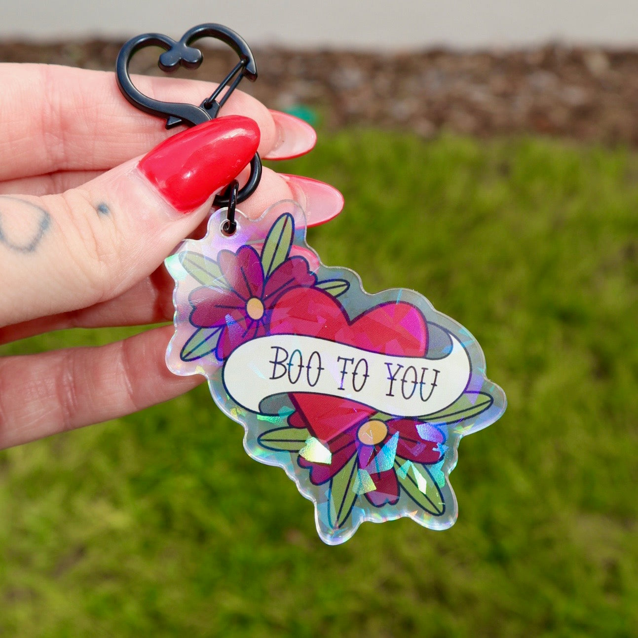 Boo to You Keychain