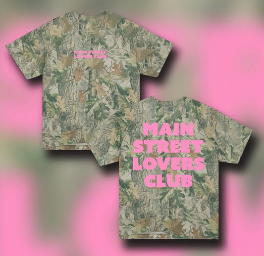 Main Street Lovers Club Vintage Camo Tee (PREORDER, SHIPS 01/30)