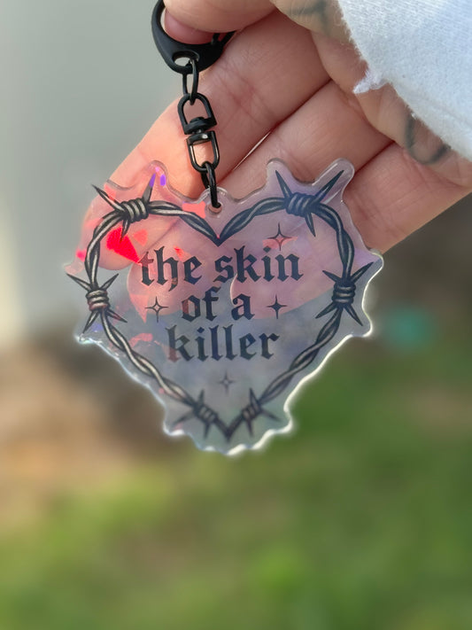 Skin of a Killer Keychain