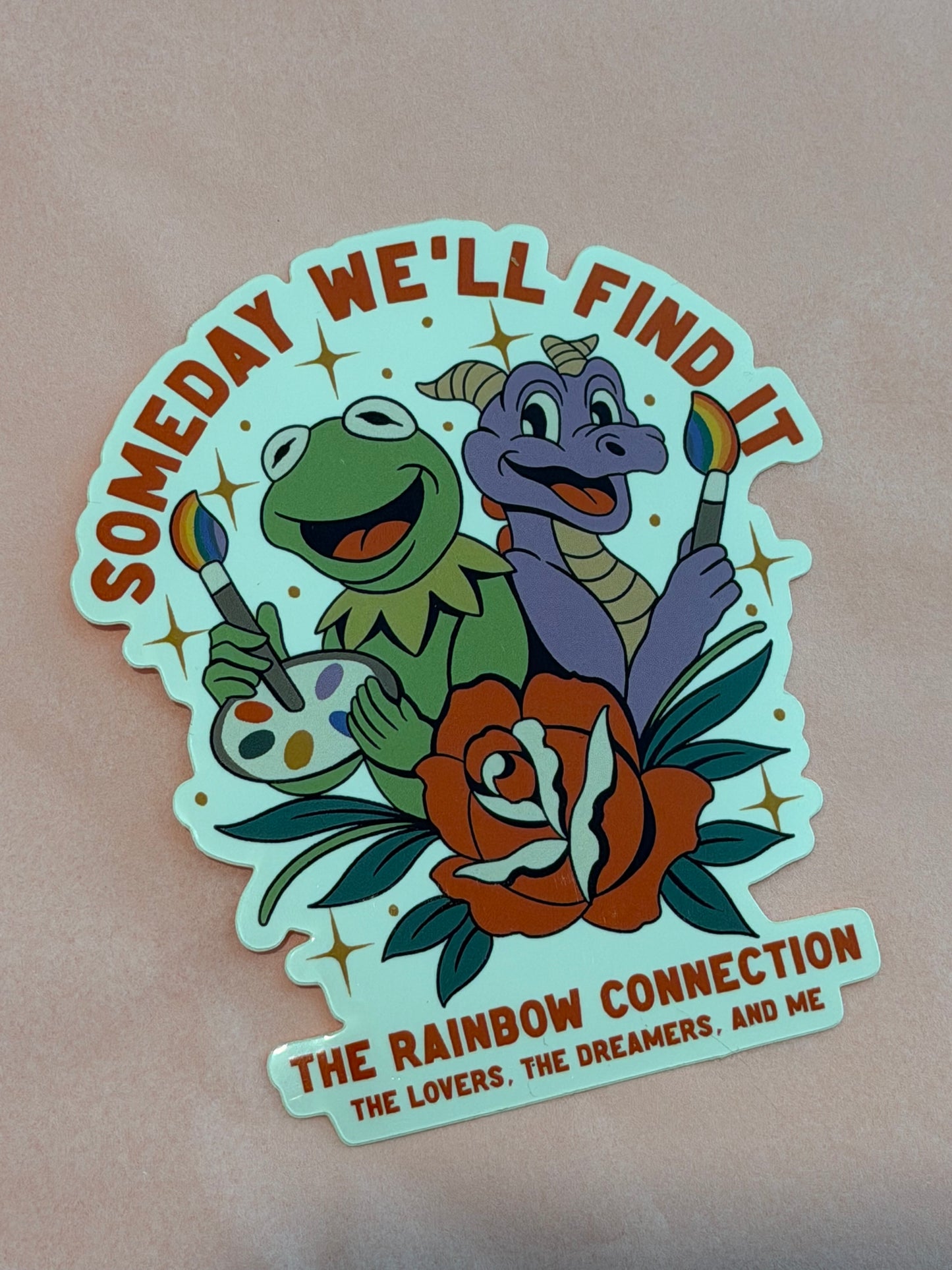 Rainbow Connection Sticker
