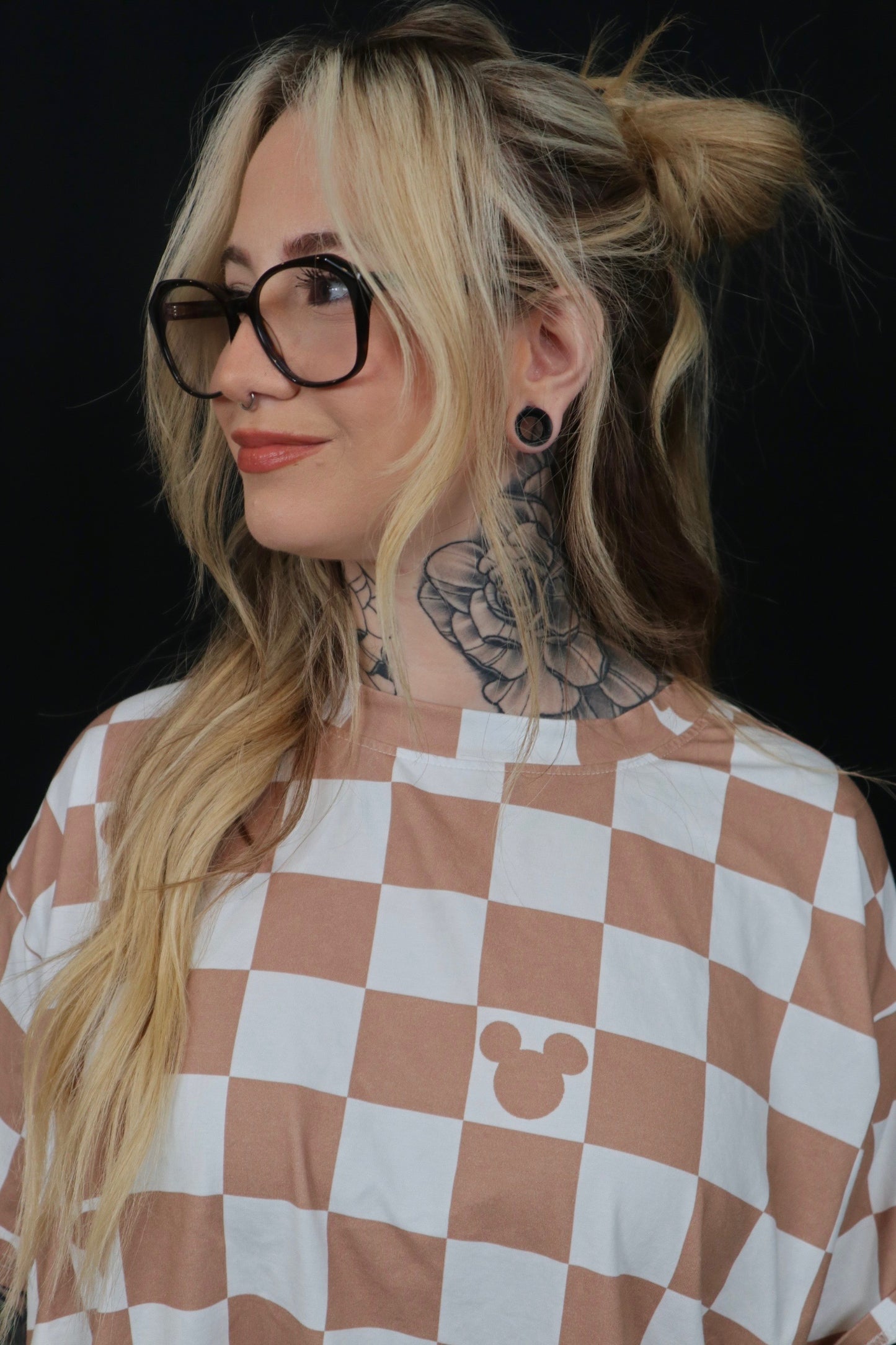 Comfy & Cute Set (Neutral Checkerboard)