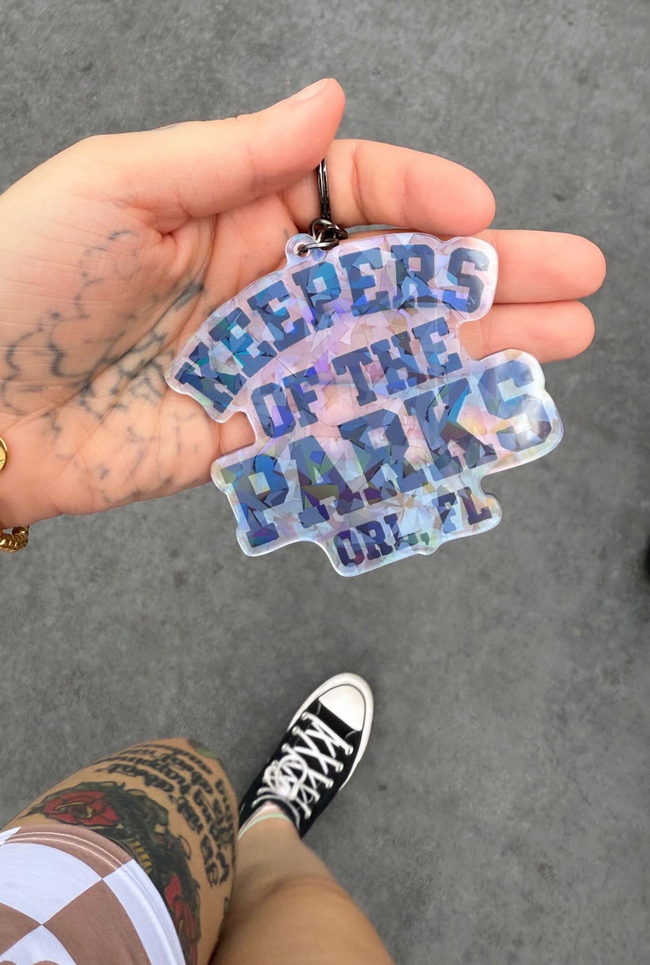 Keepers Of The Parks Keychain