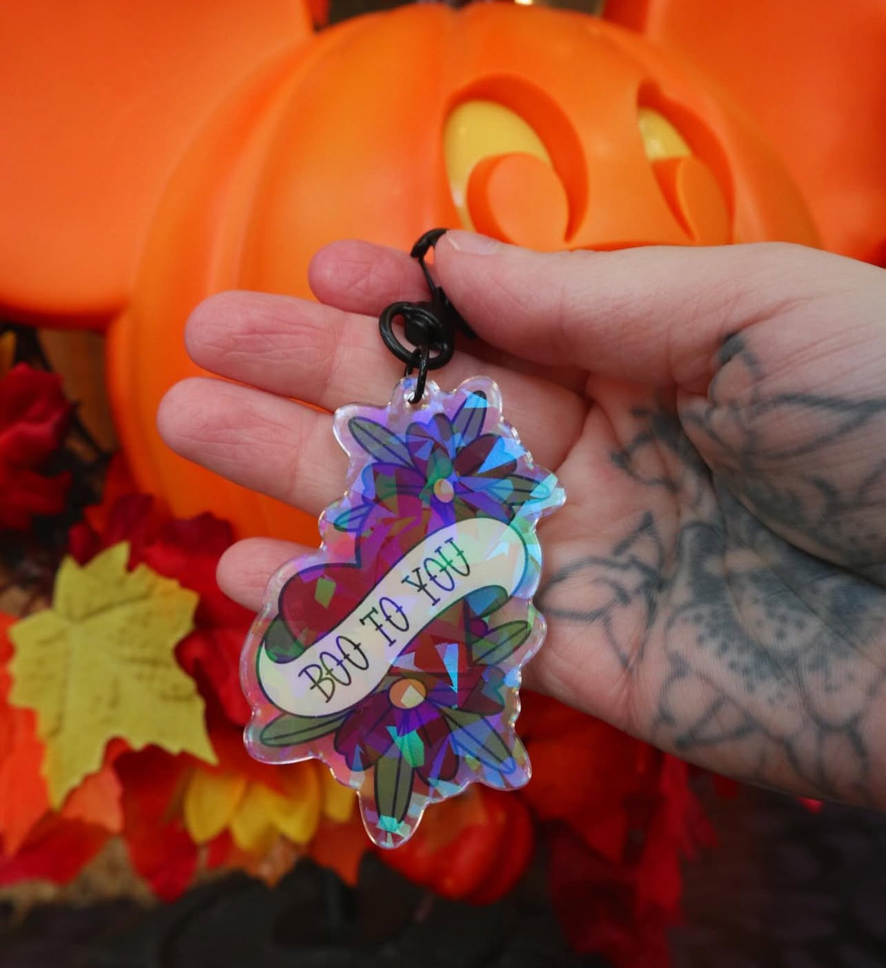 Boo to You Keychain