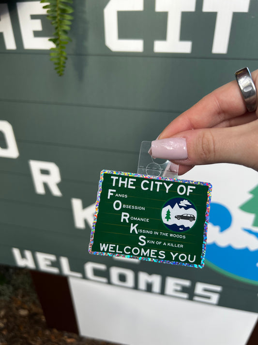 City of Forks Sticker