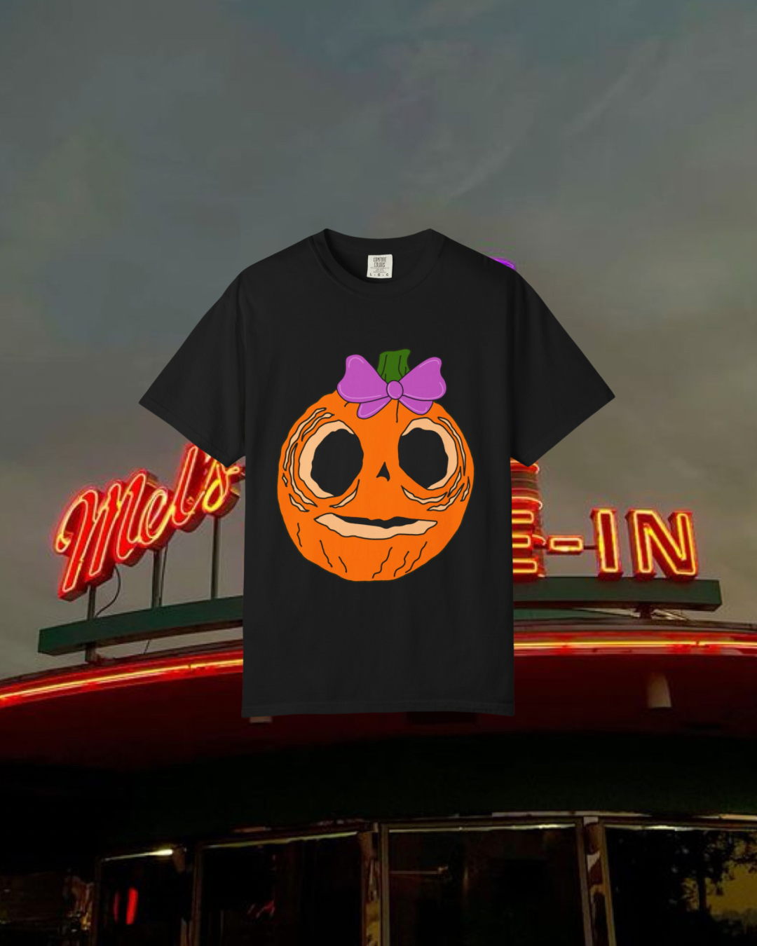 Lil Boo Bow Tee 🎃🎀