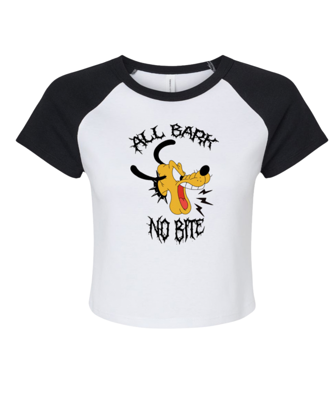 All Bark, No Bite Baby Tee