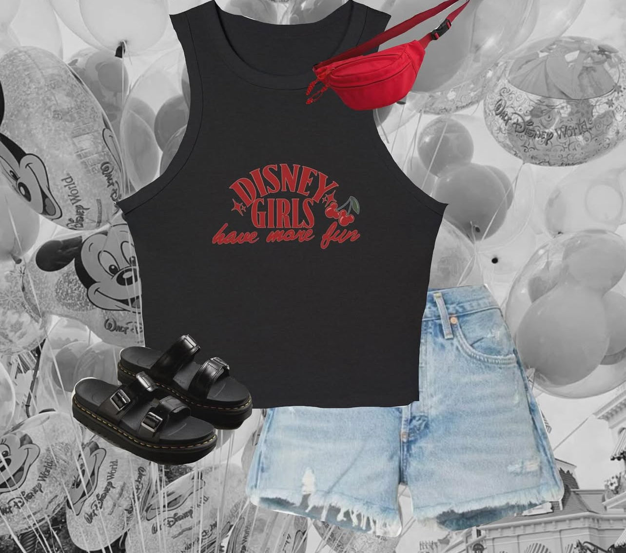 Dsny Girls Have More Fun Tank 🍒