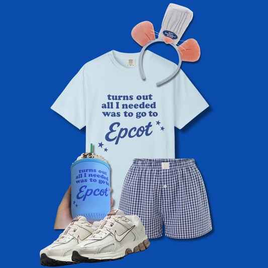 Turns Out All I Needed Was to Go to Epcot Tee 🌐