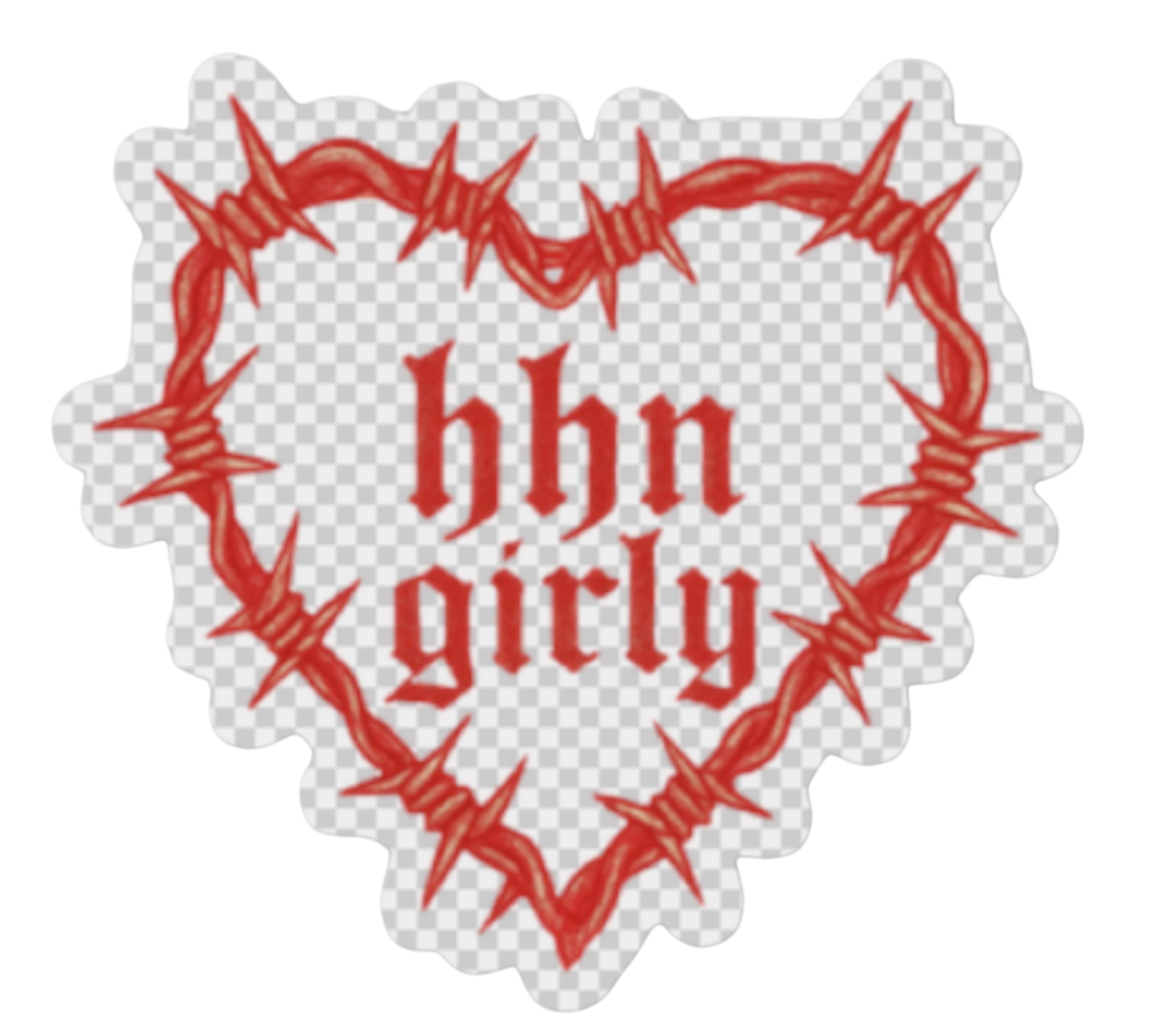 HHN Girly Sticker